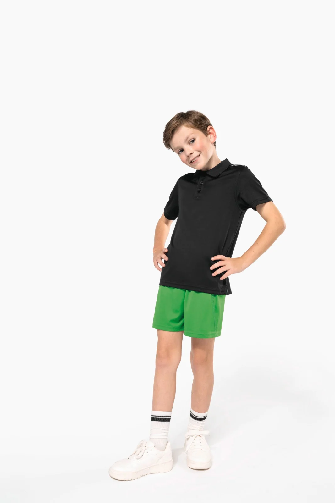 Polo manches courtes enfant PA488 — photo de présentation