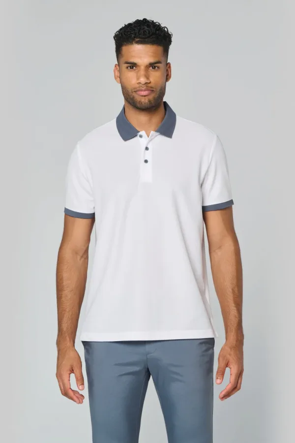 Polo piqué performance homme PA489 — photo de présentation