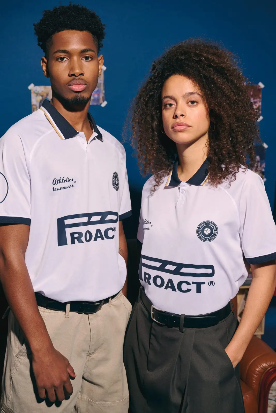 Maillot lifestyle à col polo unisexe PA497 — photo de présentation