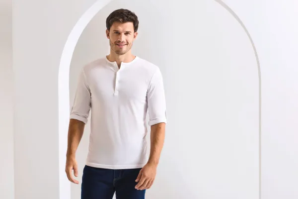 T-shirt homme "Long John" PR218 — photo de présentation