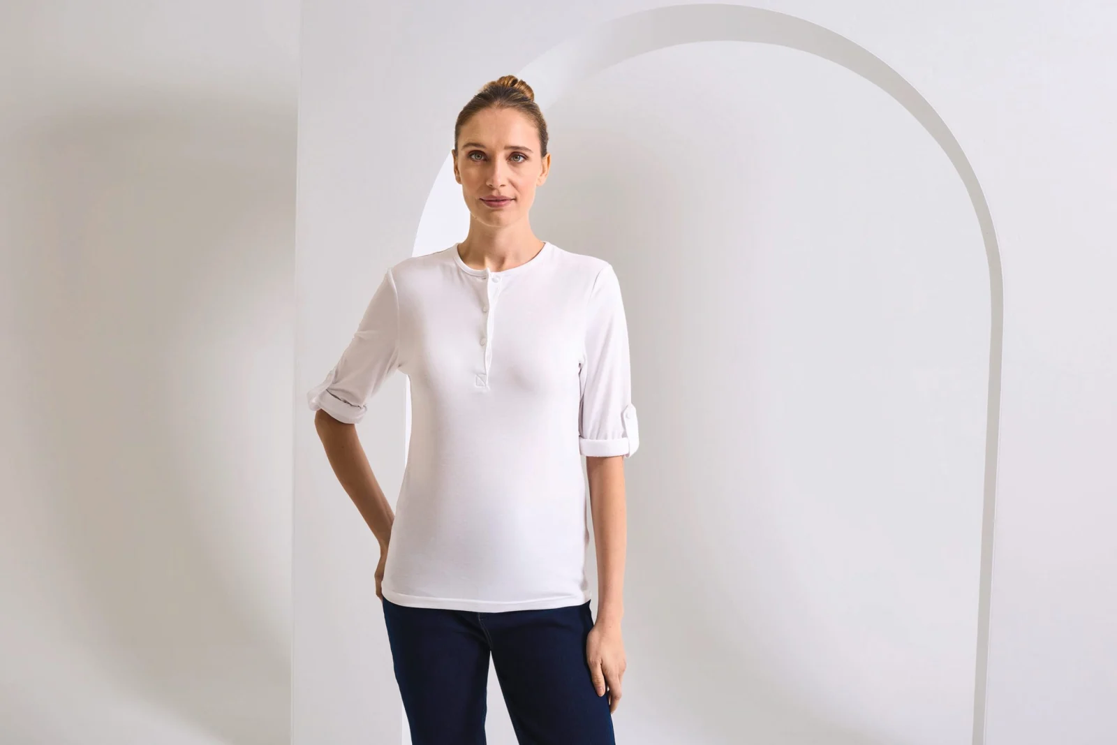 T-shirt femme "Long John" PR318 — photo de présentation