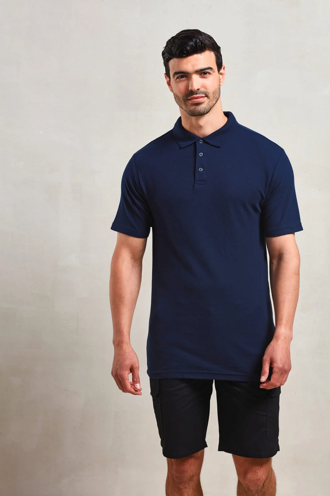 Polo boutons pression Coolchecker PR612 — photo de présentation