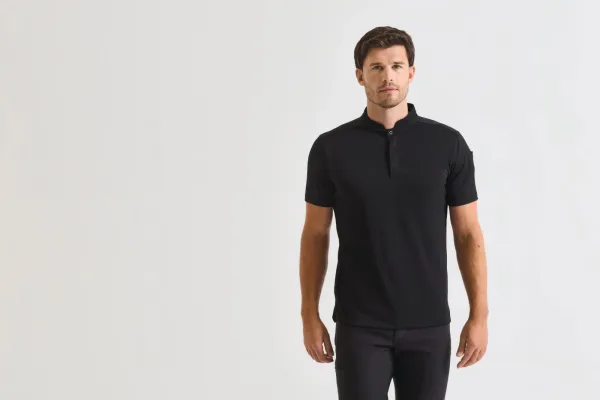 Polo de cuisinier Coolchecker Essential à manches courtes PR646 — photo de présentation