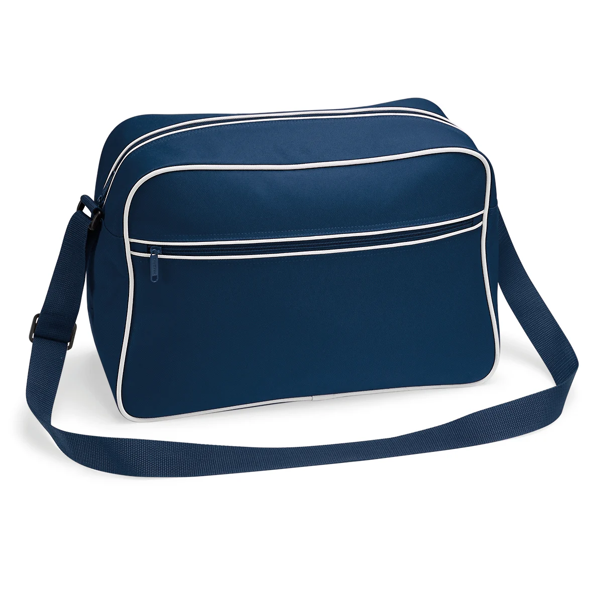 Sac bandoulière Rétro BG14 — French Navy / White