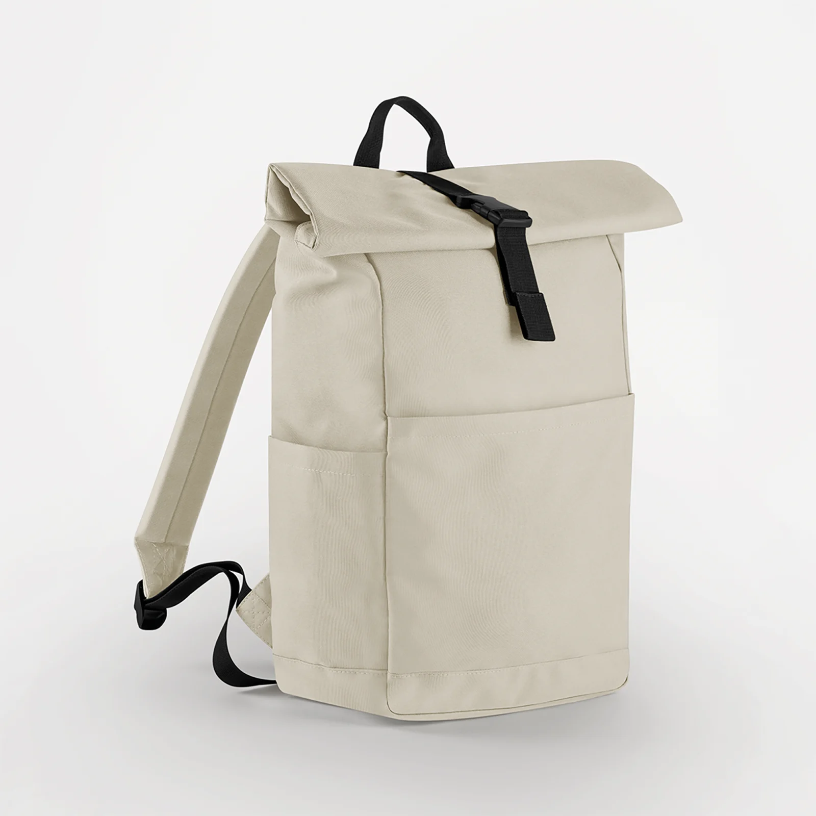 Sac à dos Roll Top recyclé BG186 — Natural Stone