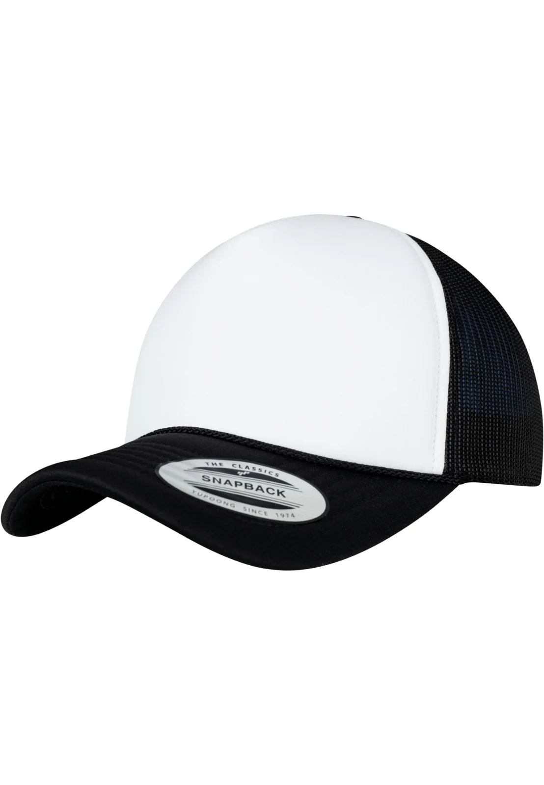 Casquette foam trucker FL6005FC — BLACK / WHITE