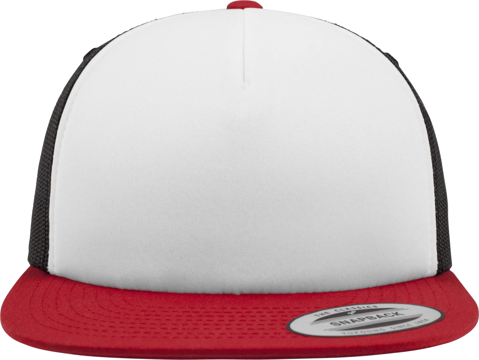 Casquette foam trucker FL6005FW — Red / White / Black
