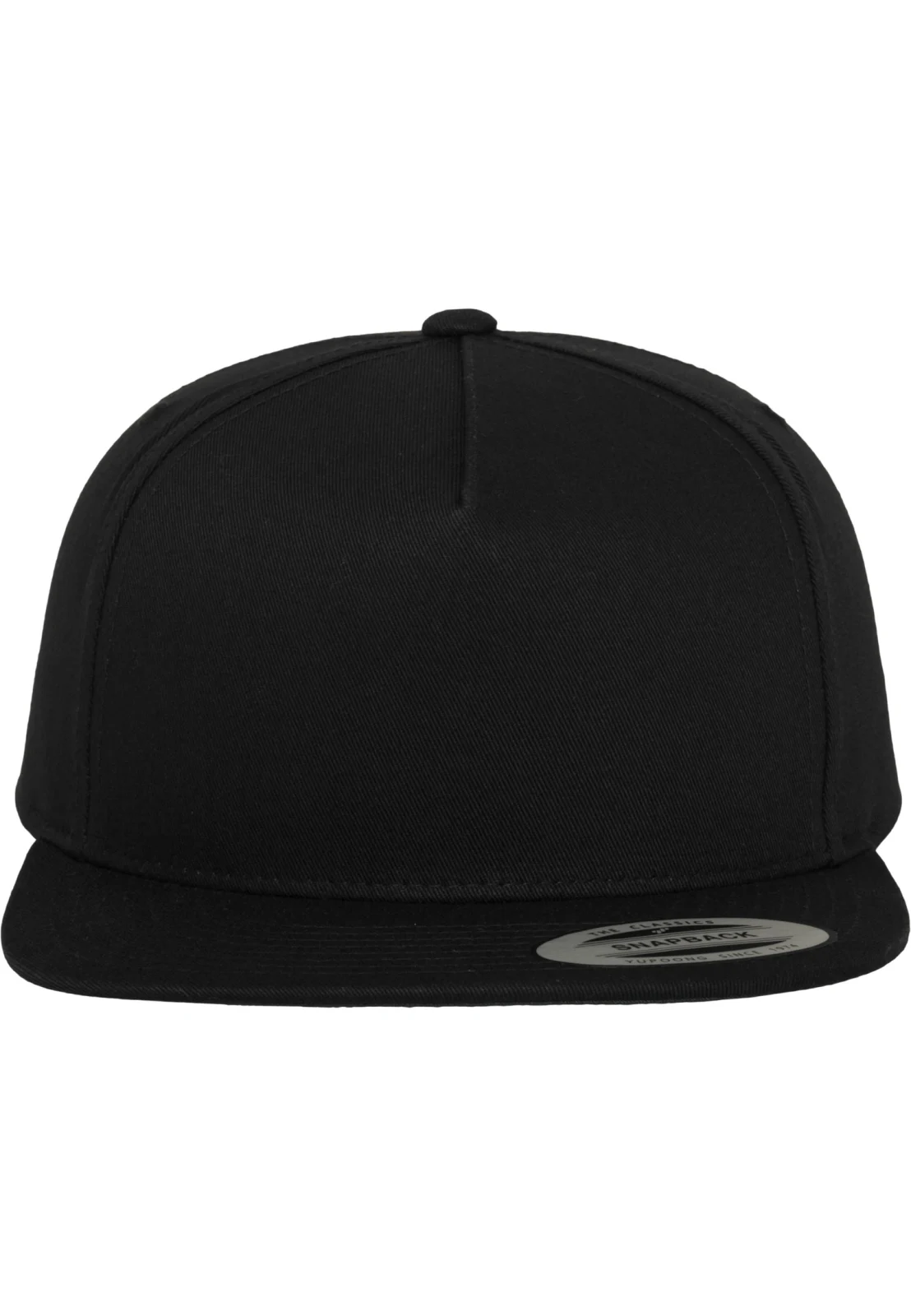Casquette Classic 5 Panel Snapback FL6007 — BLACK