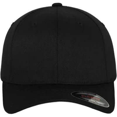 Casquette Flexfit Wooly Combed FL6277 — BLACK