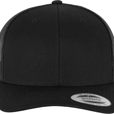 Casquette retro trucker FL6606 — BLACK