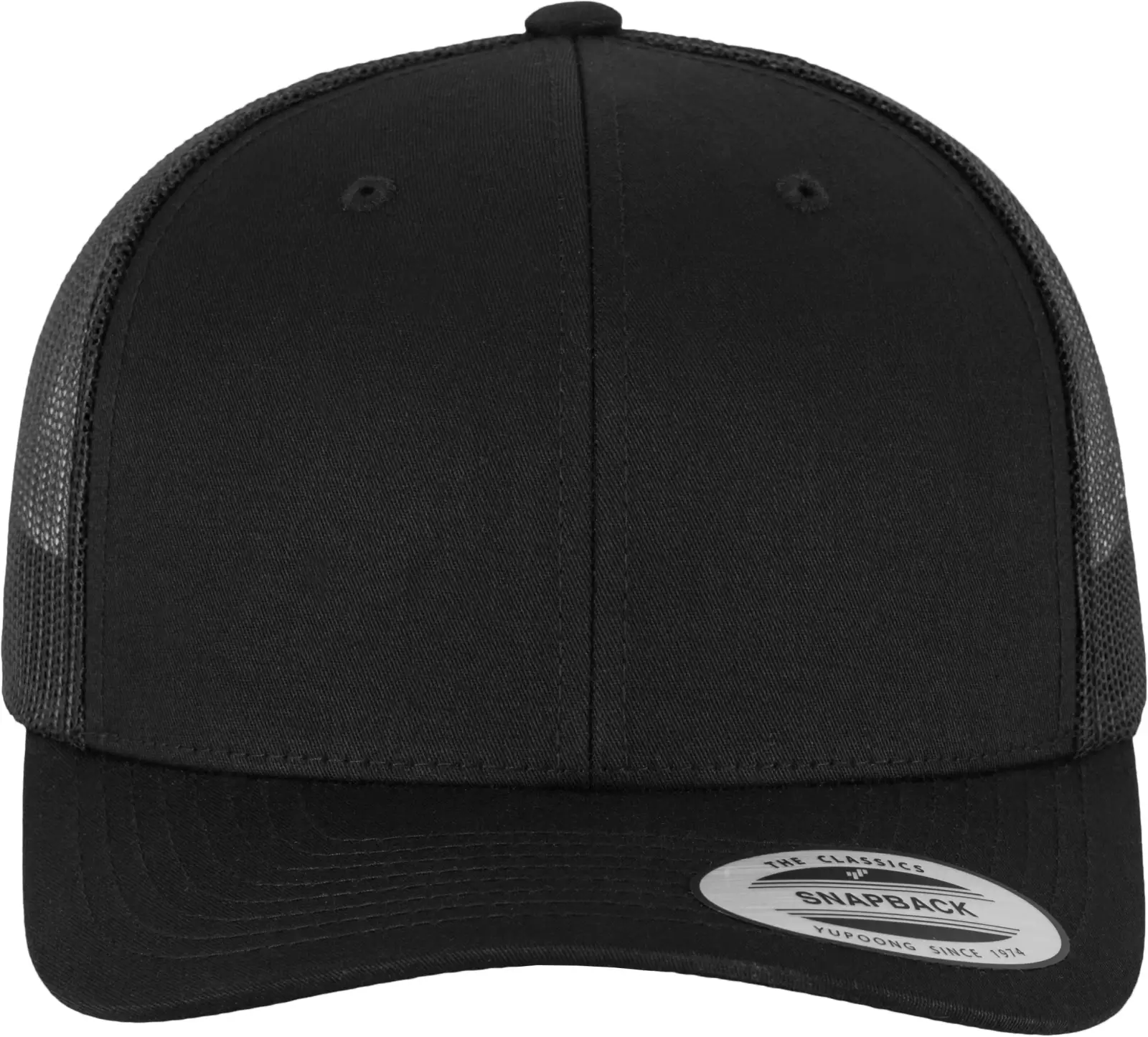 Casquette retro trucker FL6606 — BLACK