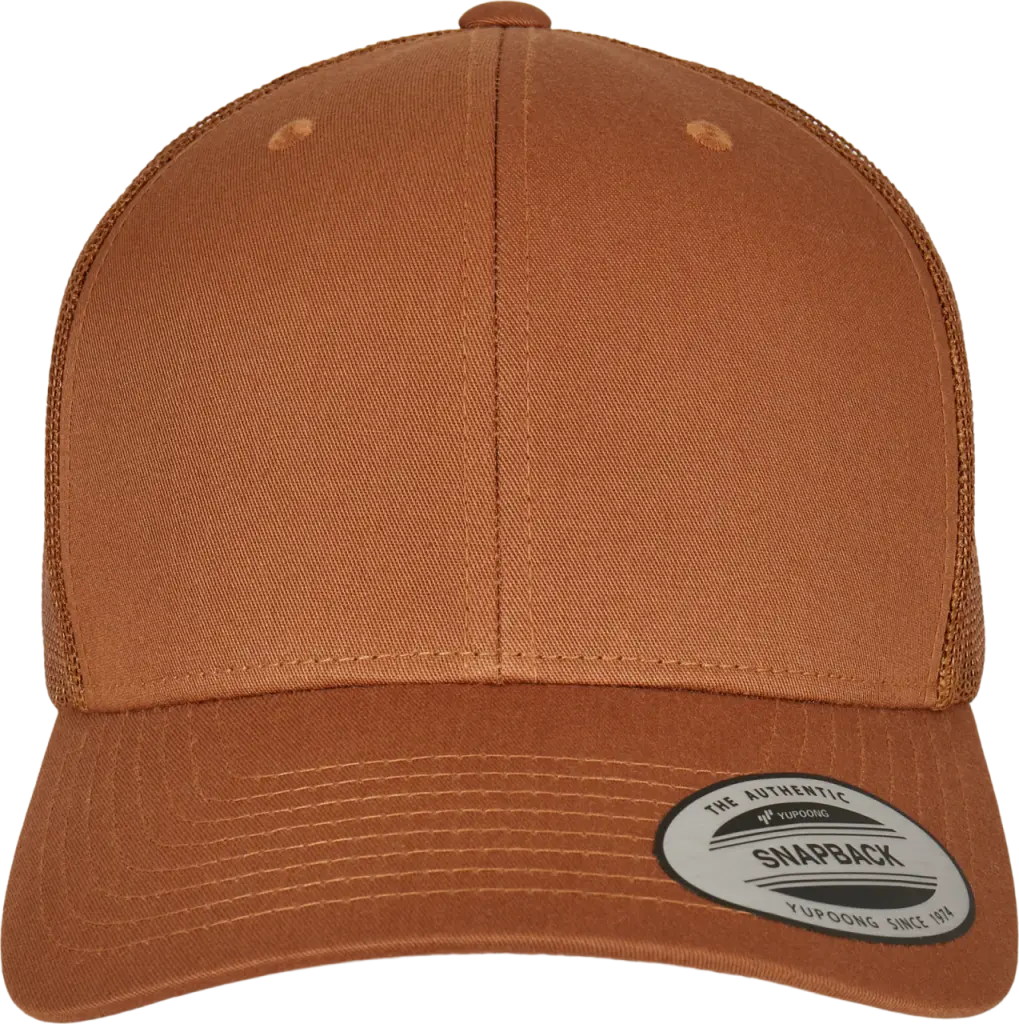 Casquette retro trucker FL6606 — Caramel