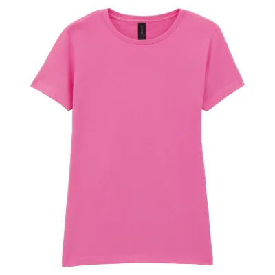 T-shirt femme col rond Softstyle GI6400L — Azalea