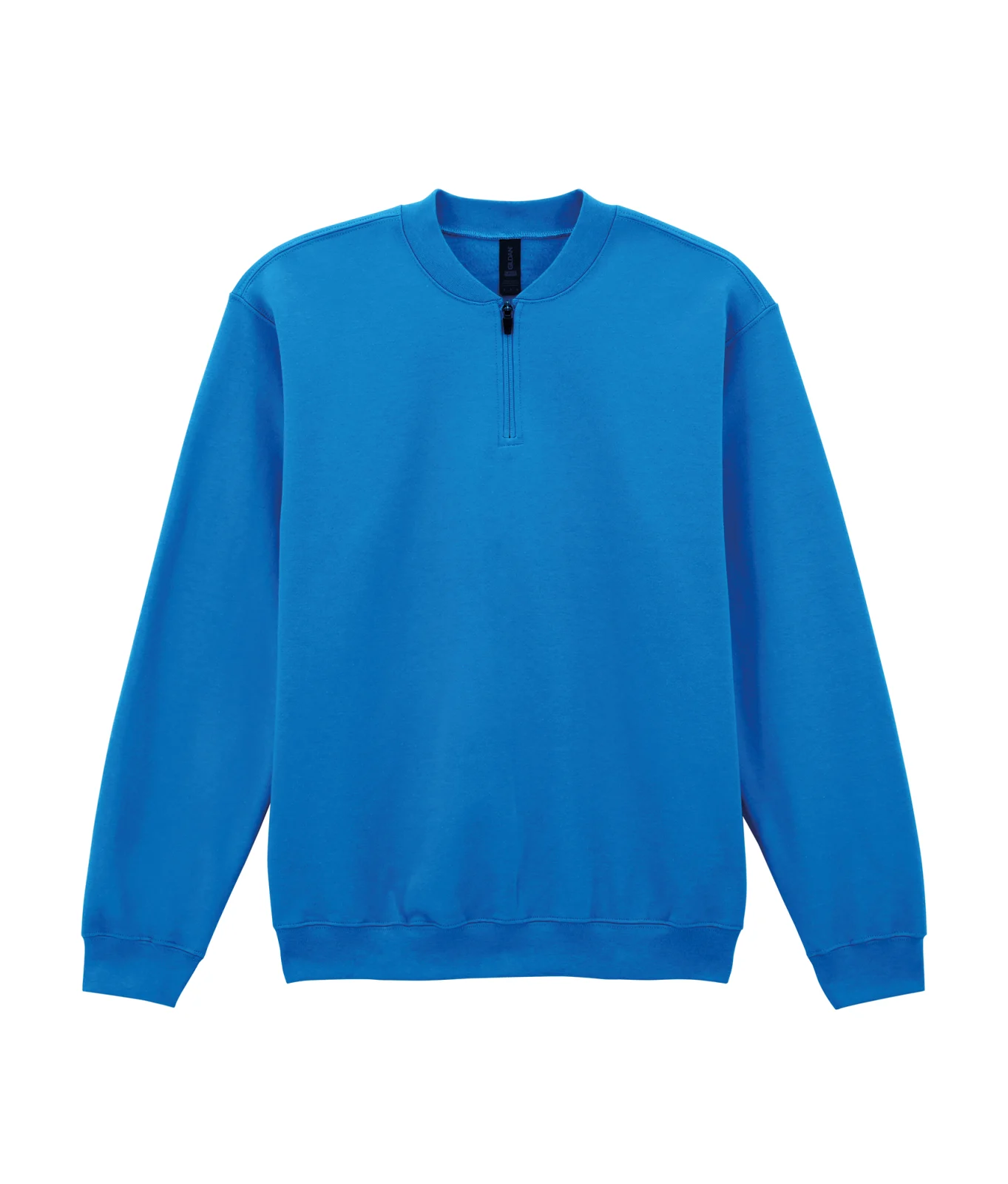 Sweat-shirt en molleton 1/4 zip GISF008 — Royal