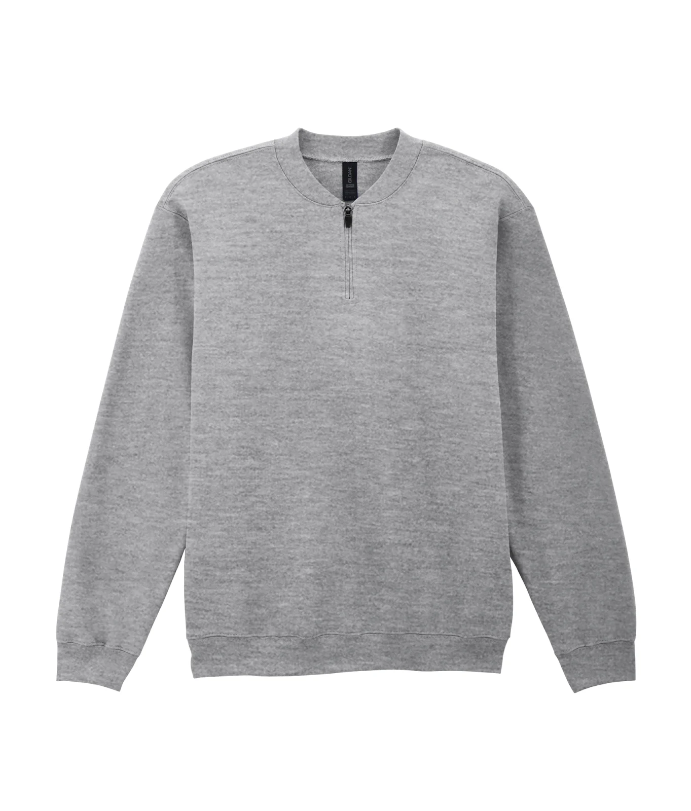 Sweat-shirt en molleton 1/4 zip GISF008 — RS Sport Grey