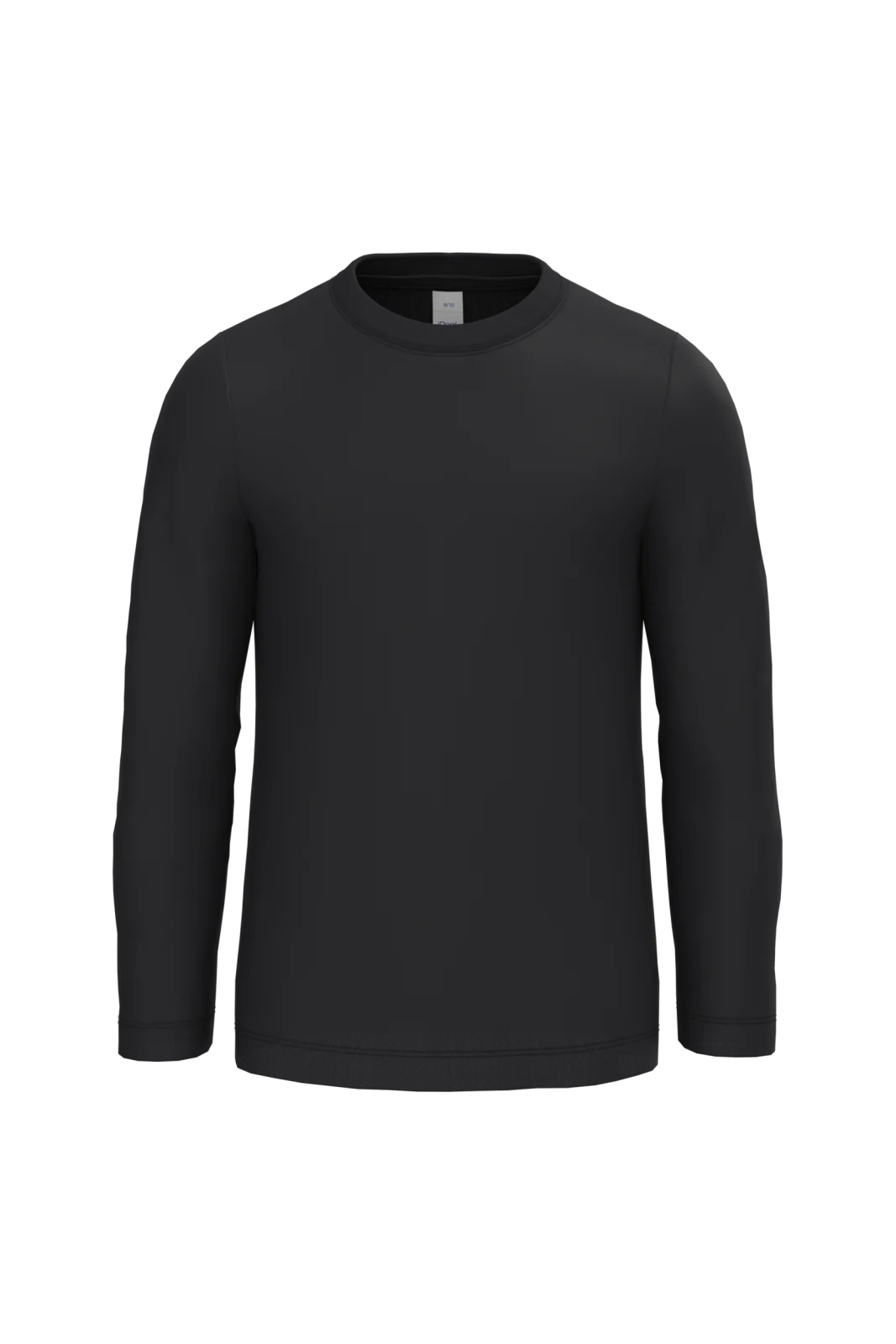 T-shirt LSL enfant iDeal150 IB314 — Ideal Black