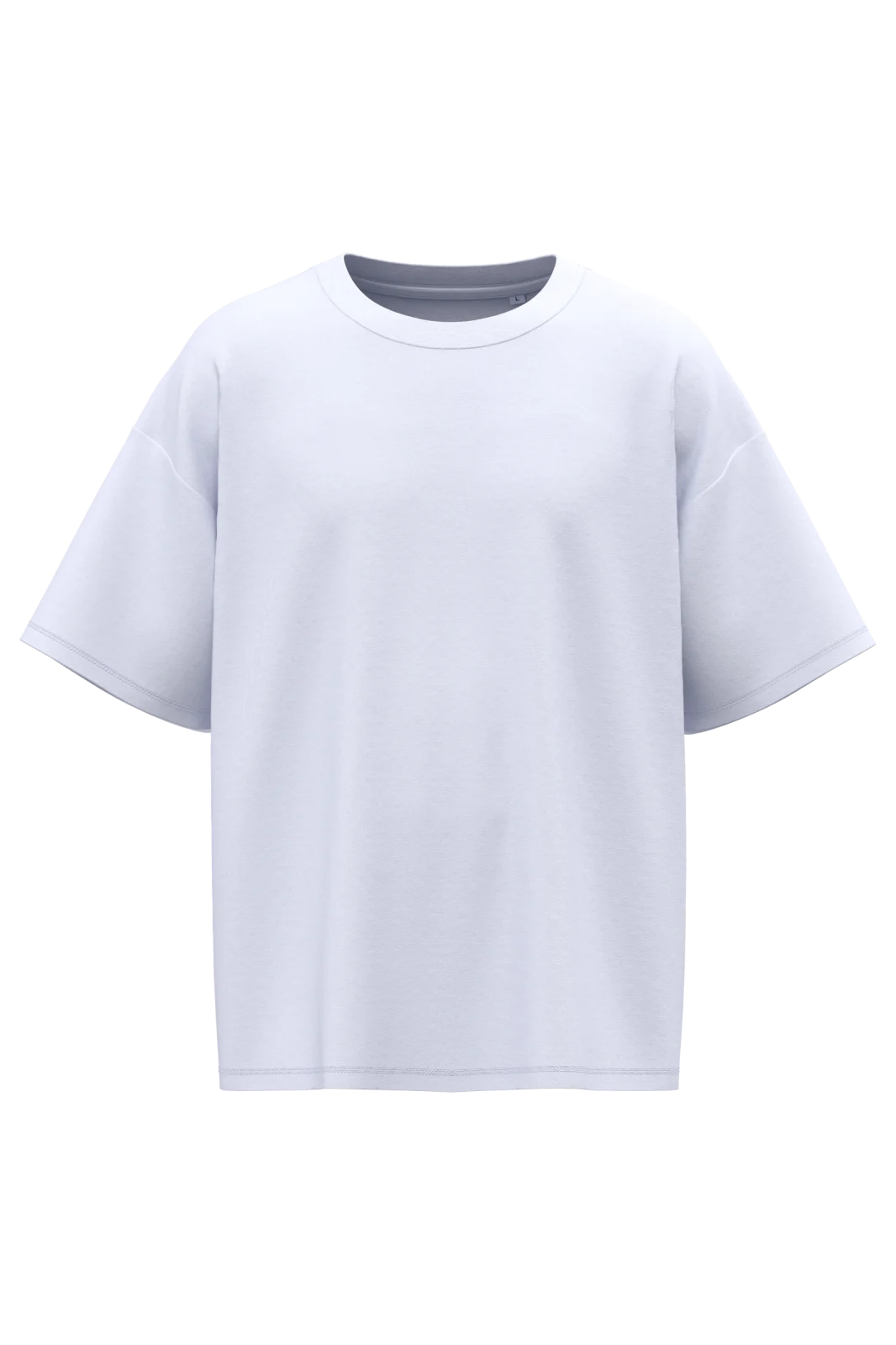 T-shirt oversize unisexe IB330 — Ideal White
