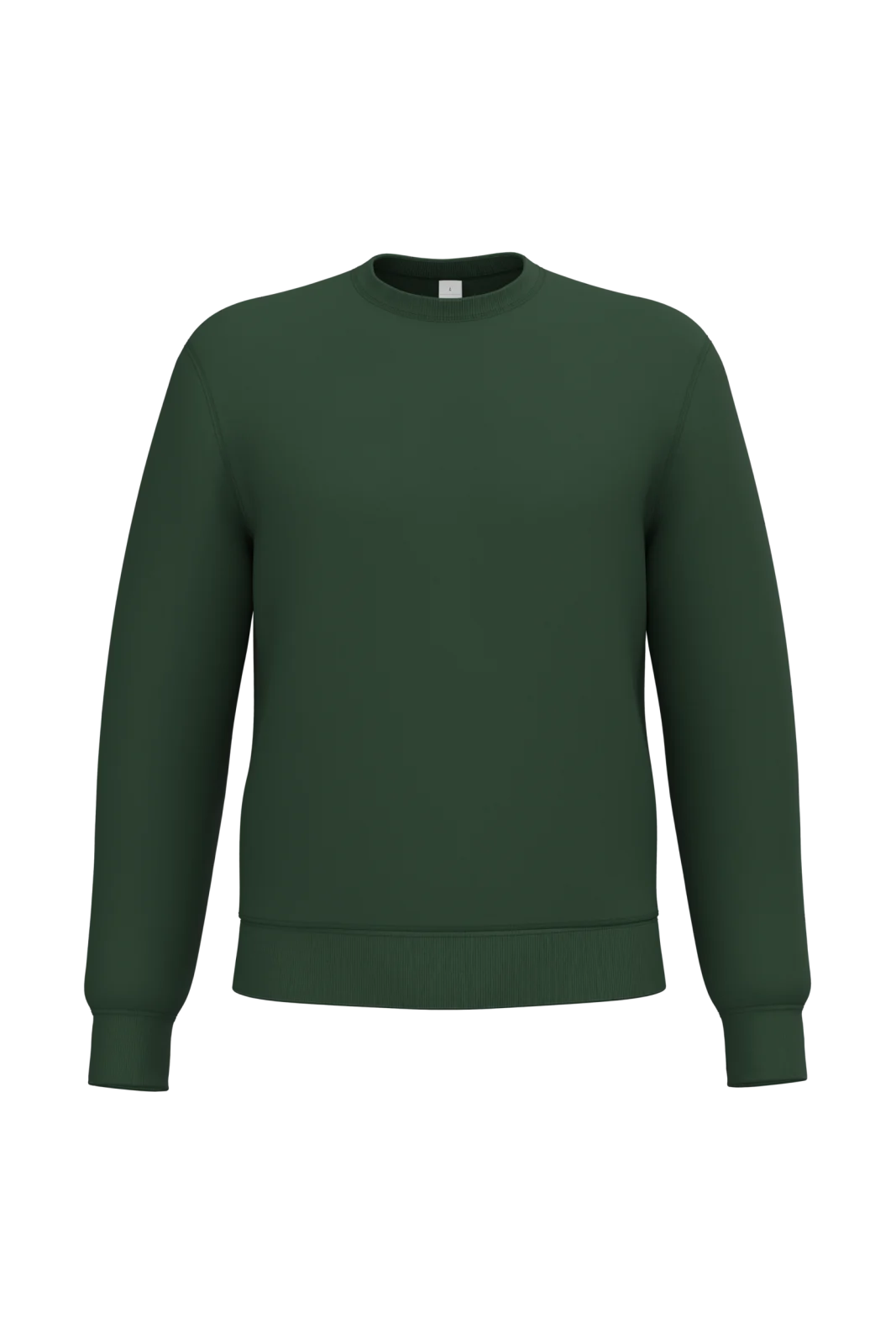 Sweat-shirt col rond unisexe IB400 — Ideal Forest Green