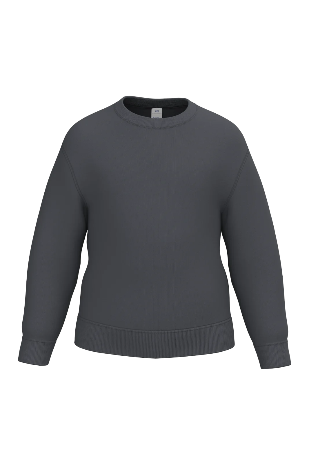 Sweat-shirt col rond enfant IB401 — Ideal Dark Grey