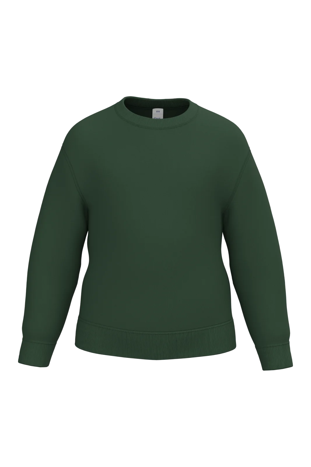Sweat-shirt col rond enfant IB401 — Ideal Forest Green