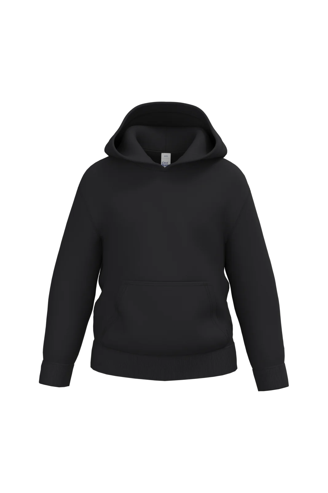 Sweat-shirt à capuche enfant IB403 — Ideal Black