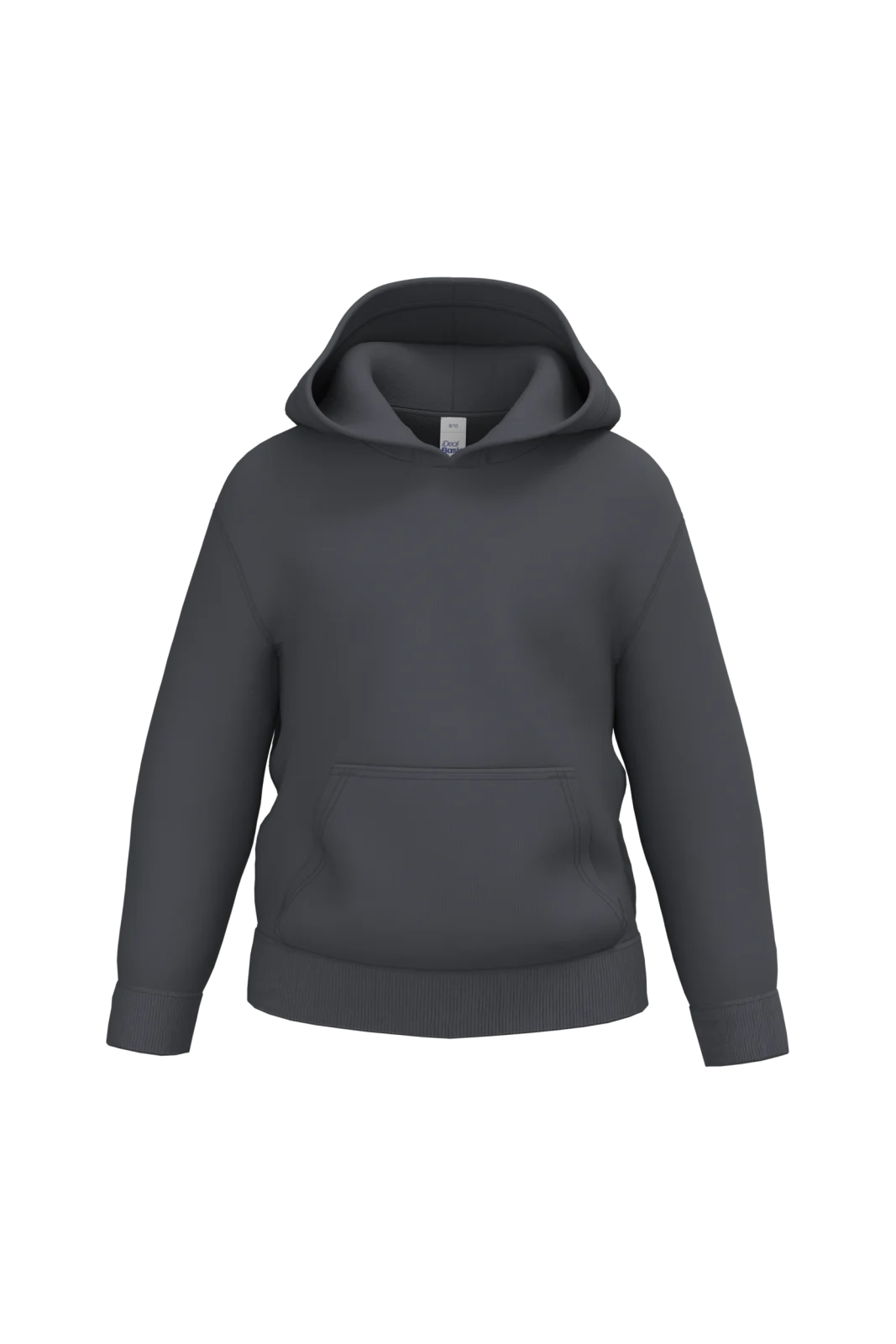 Sweat-shirt à capuche enfant IB403 — Ideal Dark Grey