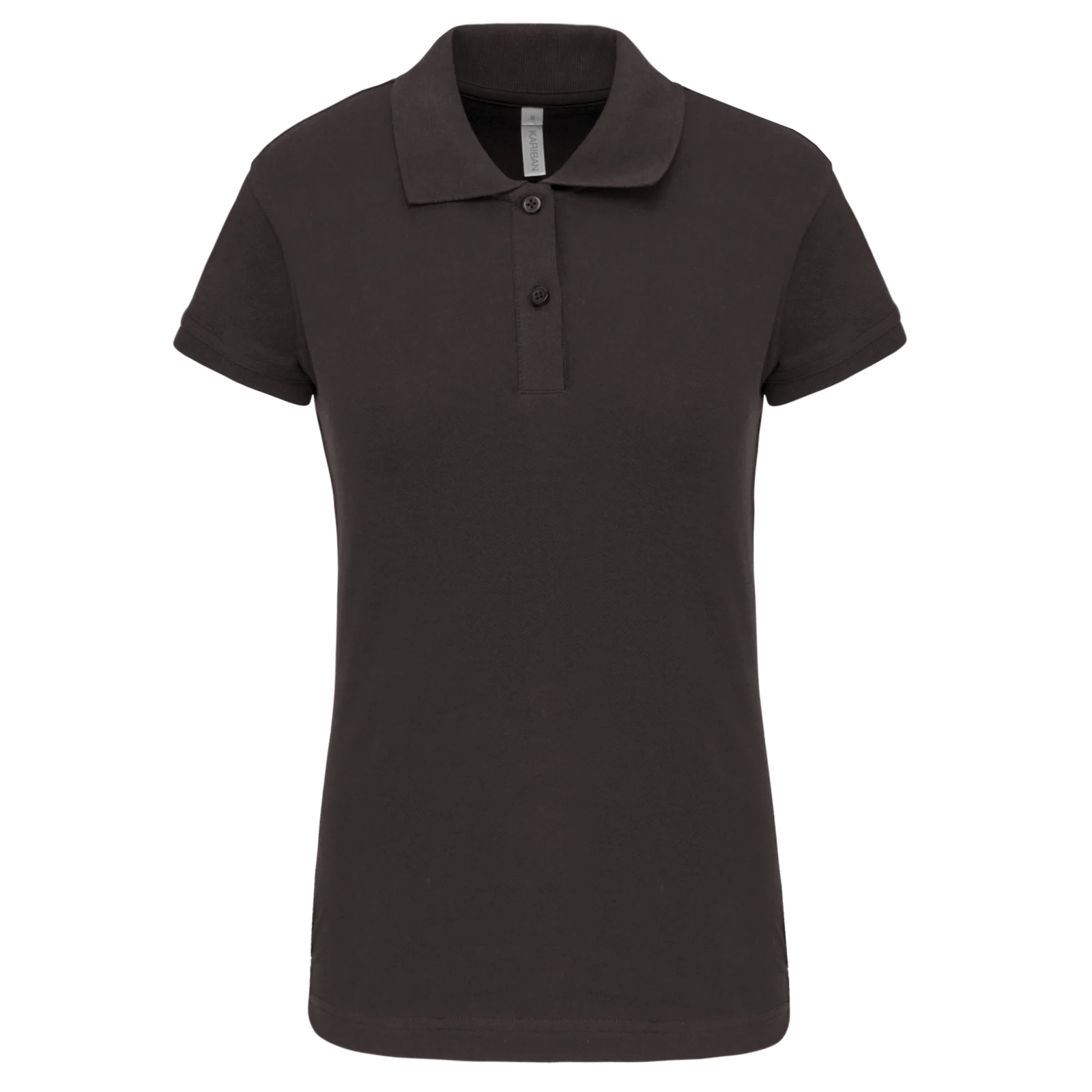 Polo piqué manches courtes femme K240 — Dark Grey