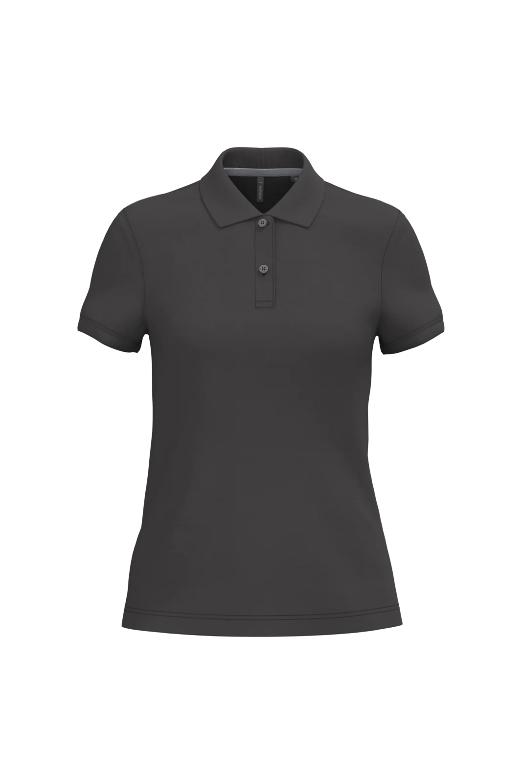 Polo manches courtes femme K242 — Dark Grey
