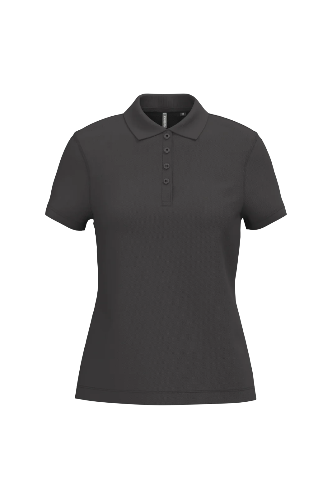 Polo piqué manches courtes femme K255 — Dark Grey