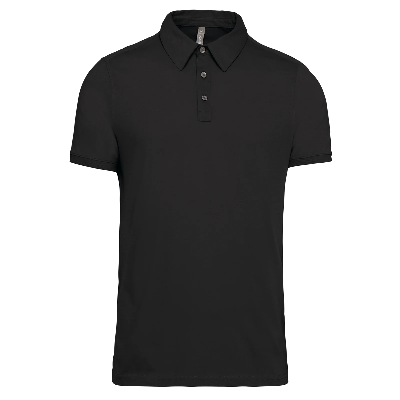 Polo jersey manches courtes homme K262 — Black