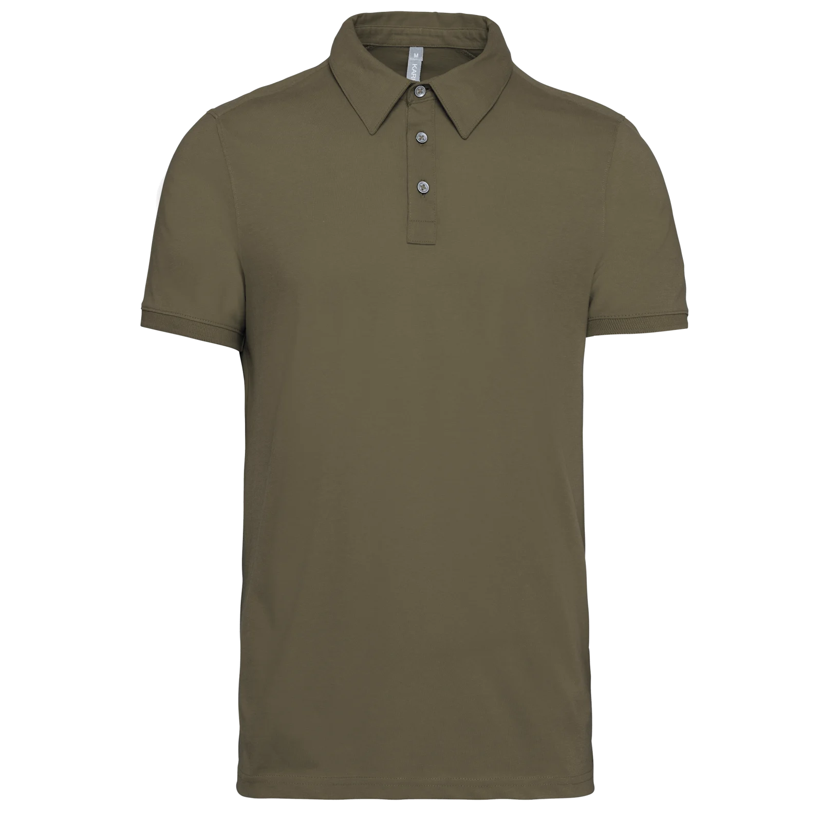 Polo jersey manches courtes homme K262 — Light khaki