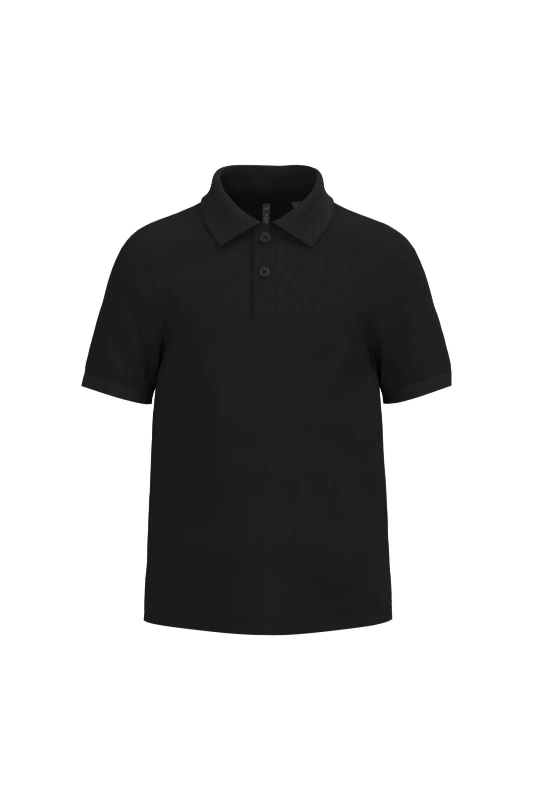 Polo manches courtes enfant K268 — Black