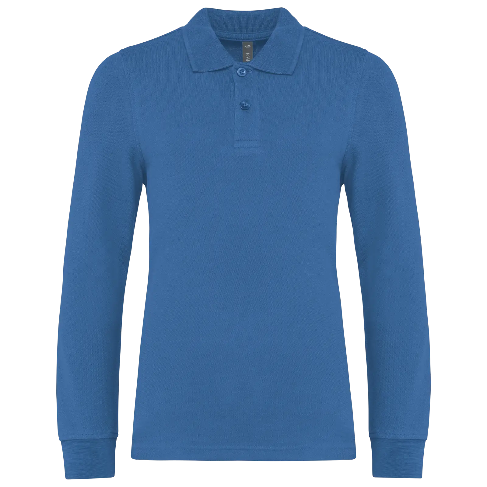 Polo manches longues enfant K269 — Light Royal Blue
