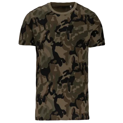 T-shirt camo manches courtes homme K3030 — Olive Camouflage