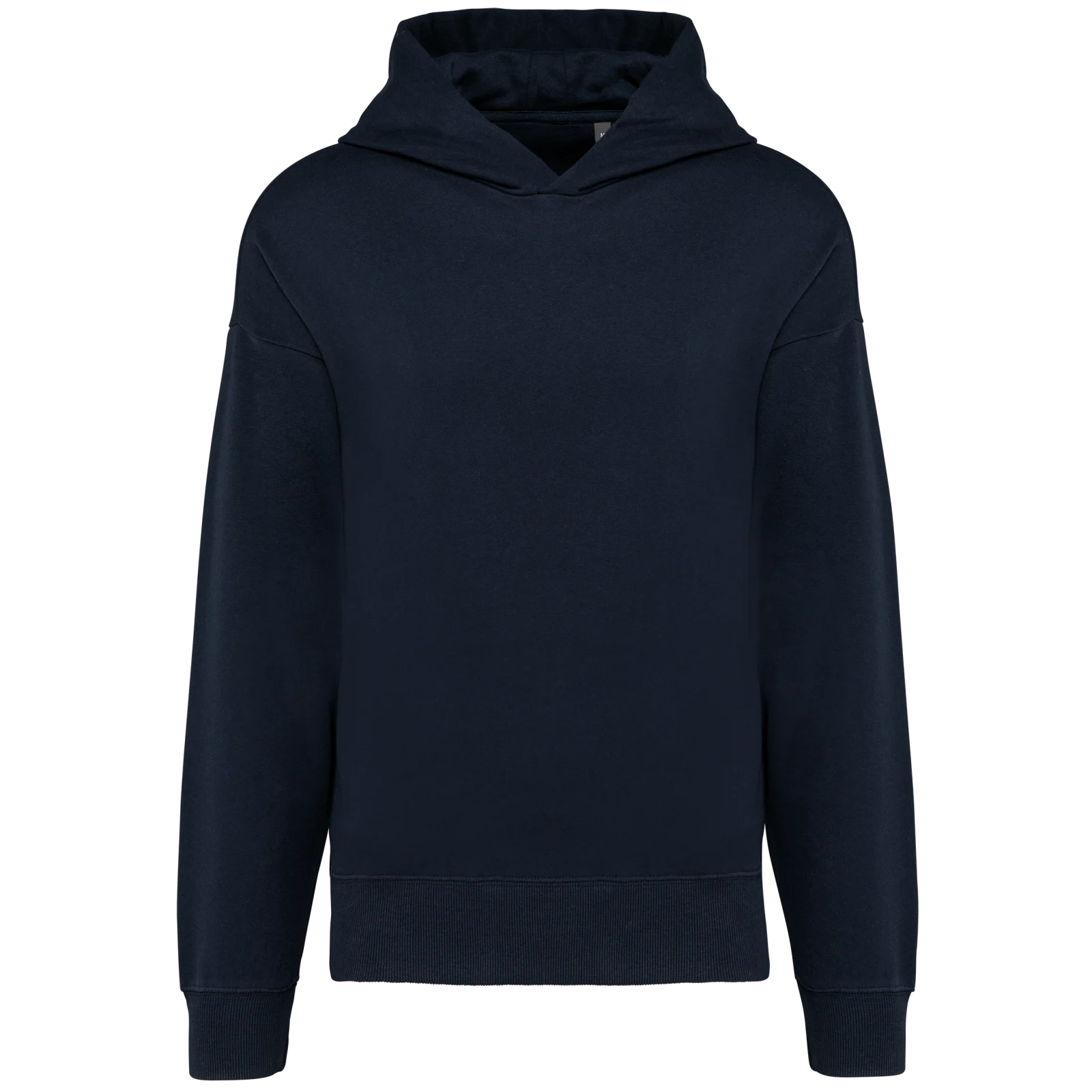 Sweatshirt à capuche molleton oversize unisexe K4018 — Navy