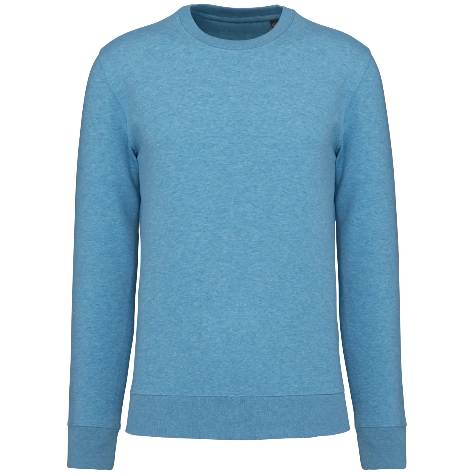 Sweat-shirt écoresponsable col rond unisexe K4025 — Cloudy blue heather