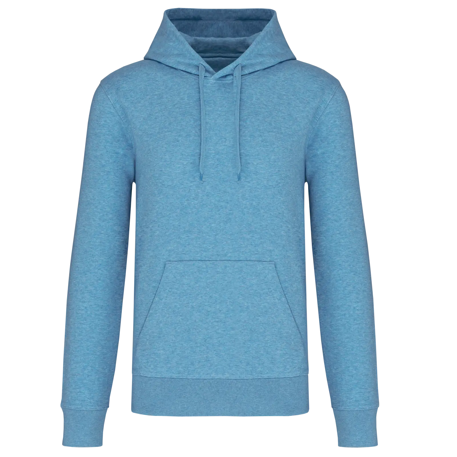 Sweat-shirt écoresponsable à capuche homme K4027 — Cloudy blue heather