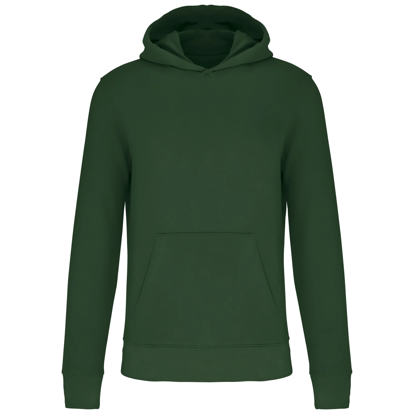 Sweat-shirt écoresponsable à capuche enfant K4029 — Forest Green