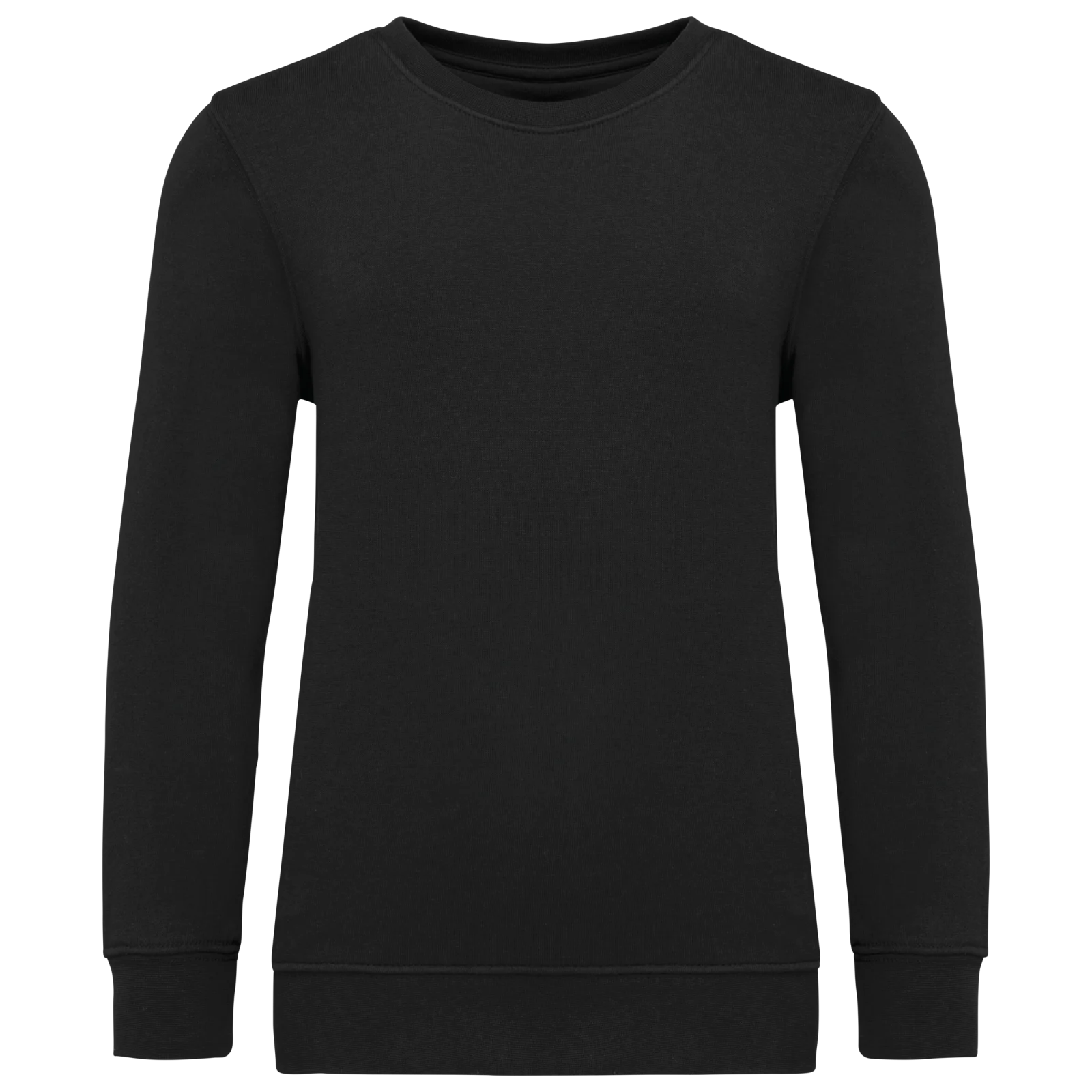 Sweat-shirt col rond enfant K4038 — Black