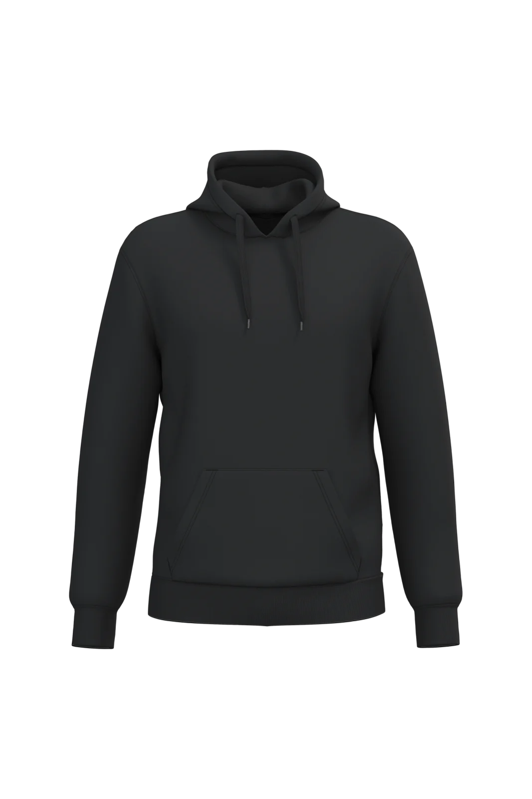 Sweat-shirt recyclé à capuche unisexe K4041 — Black