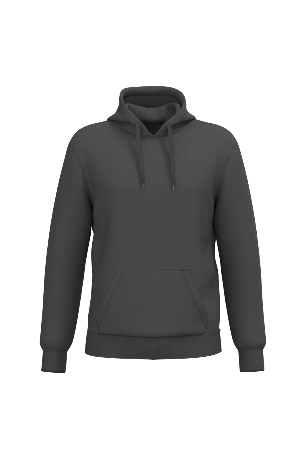 Sweat-shirt recyclé à capuche unisexe K4041 — Dark Grey