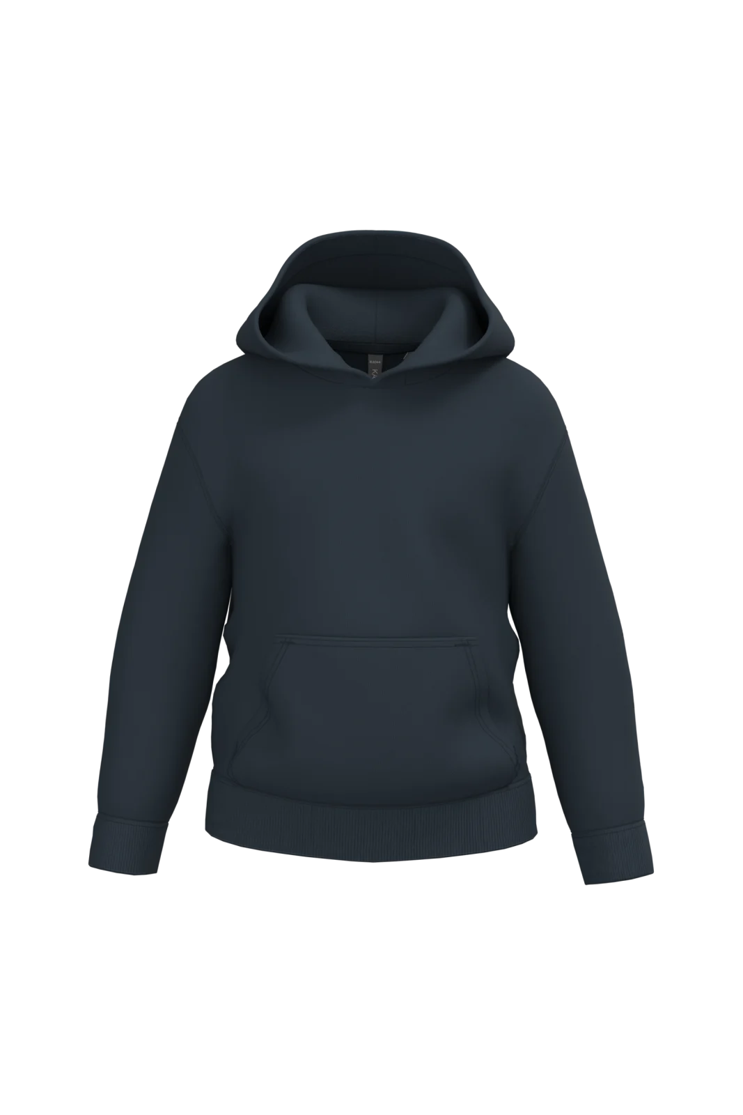 Sweat-shirt recyclé à capuche enfant K4044 — Navy