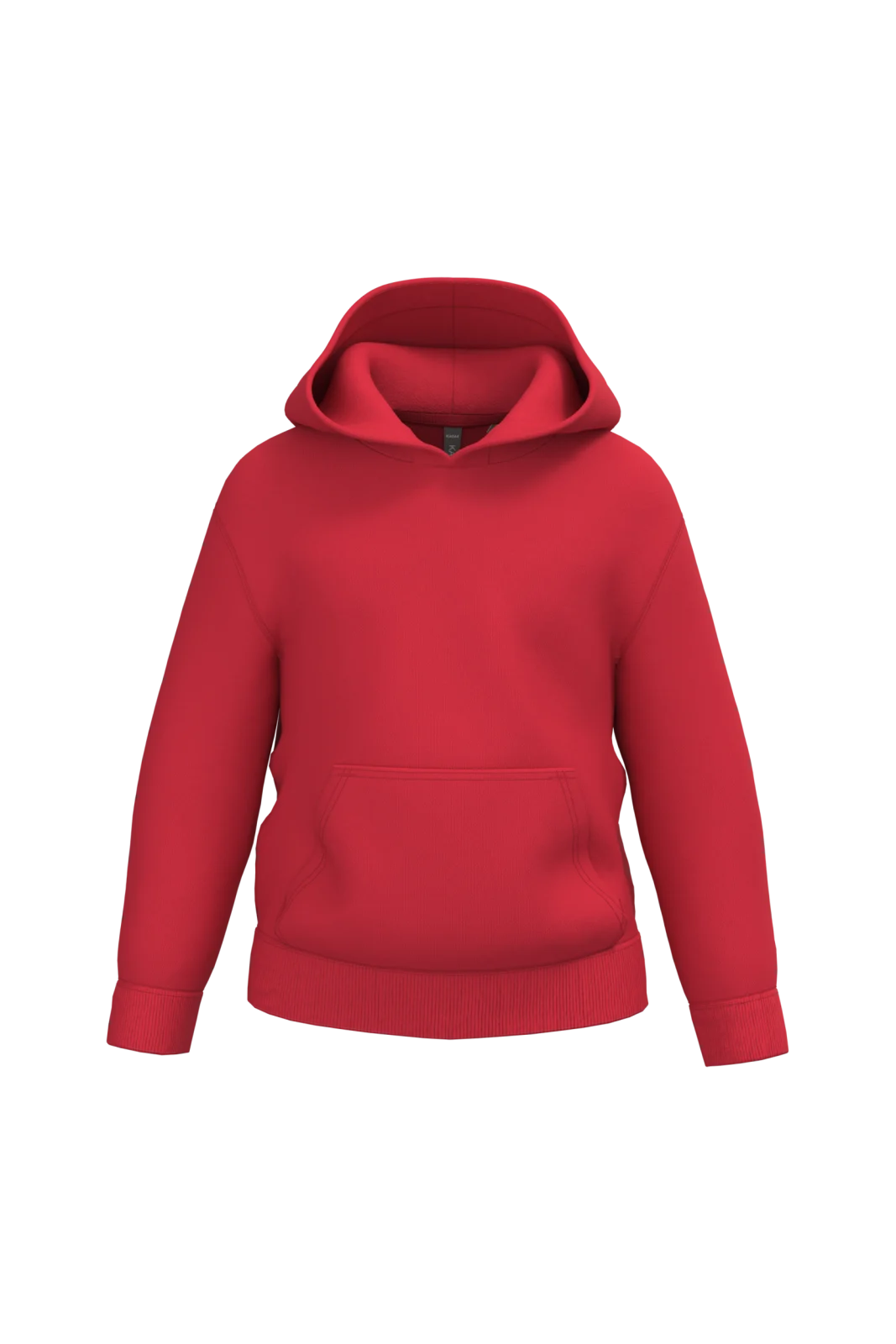 Sweat-shirt recyclé à capuche enfant K4044 — Red
