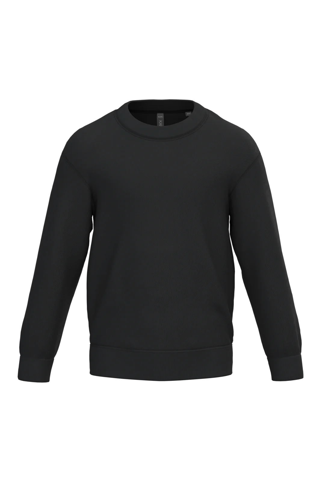 Sweat-shirt col rond enfant K475 — Black