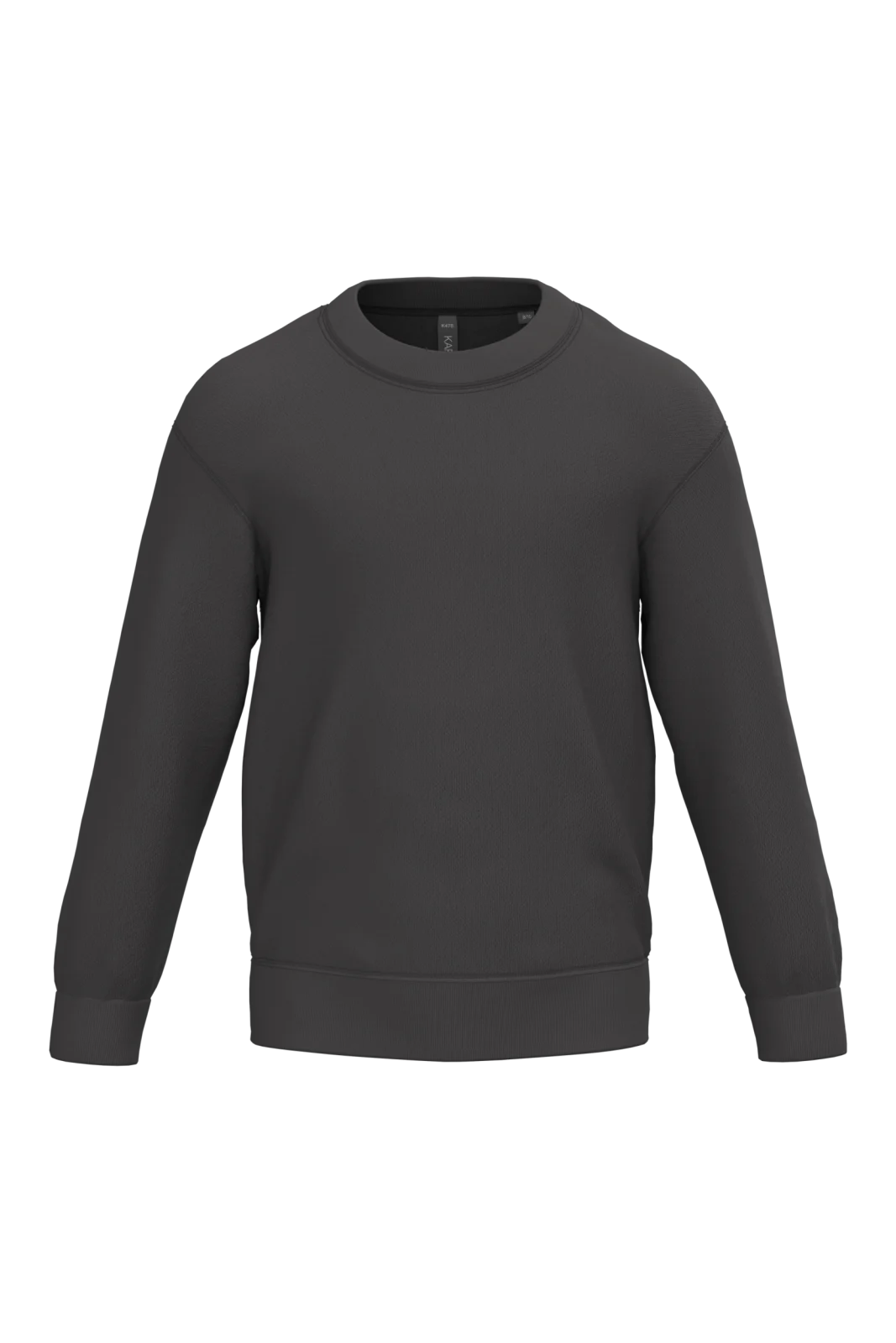 Sweat-shirt col rond enfant K475 — Dark Grey