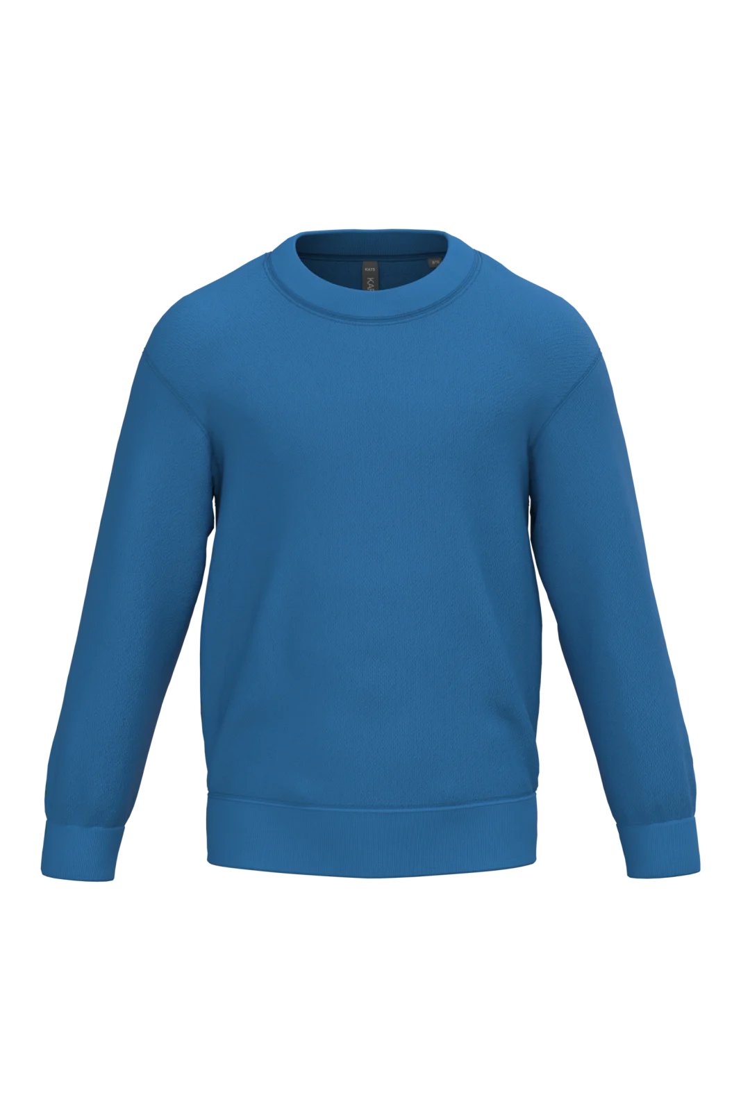Sweat-shirt col rond enfant K475 — Light Royal Blue