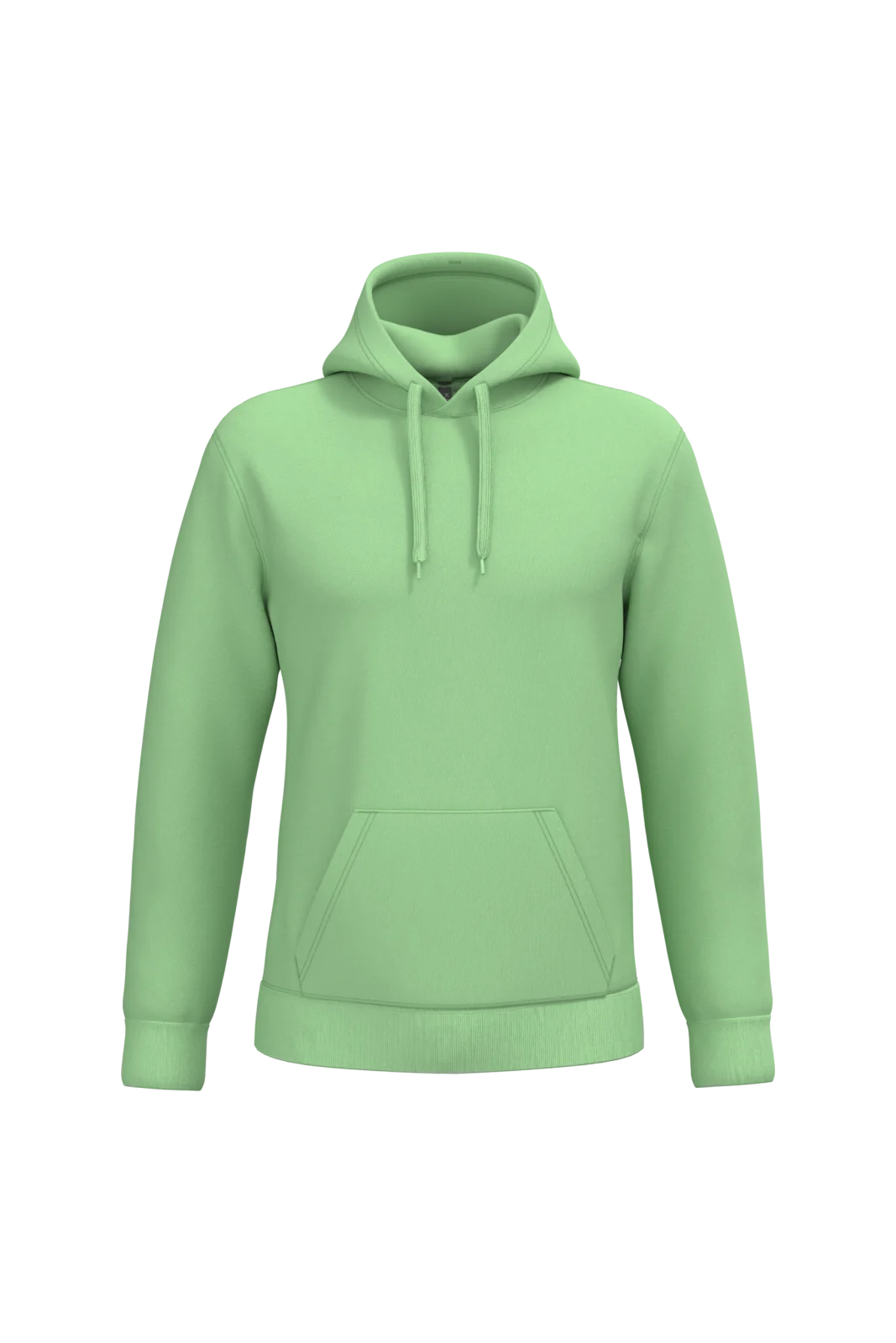Sweat-shirt capuche homme K476 — Apple Green