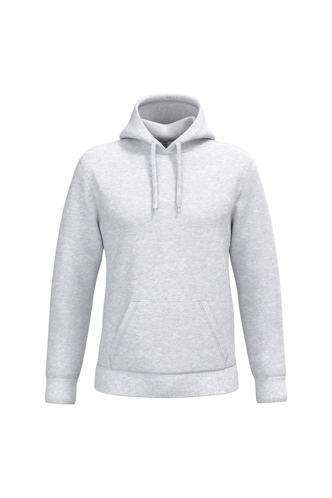 Sweat-shirt capuche homme K476 — Ash Heather