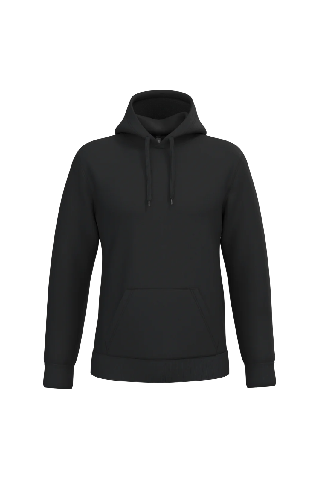 Sweat-shirt capuche homme K476 — Black