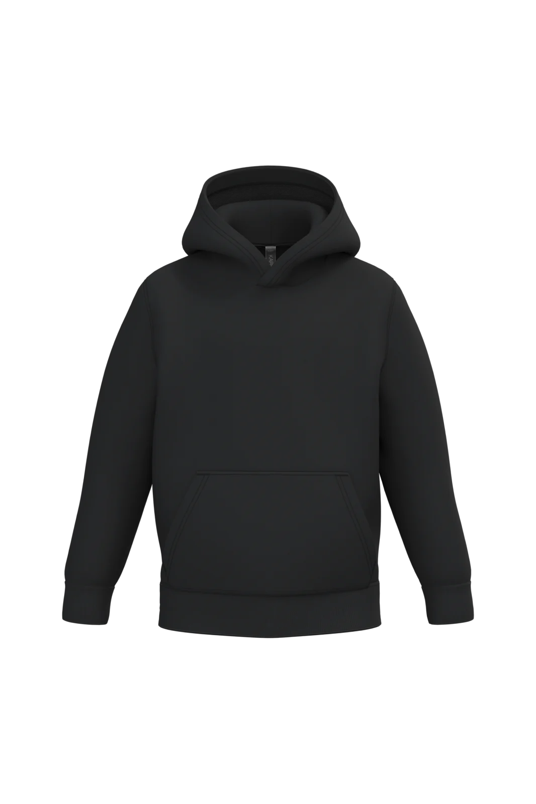 Sweat-shirt capuche enfant K477 — Black